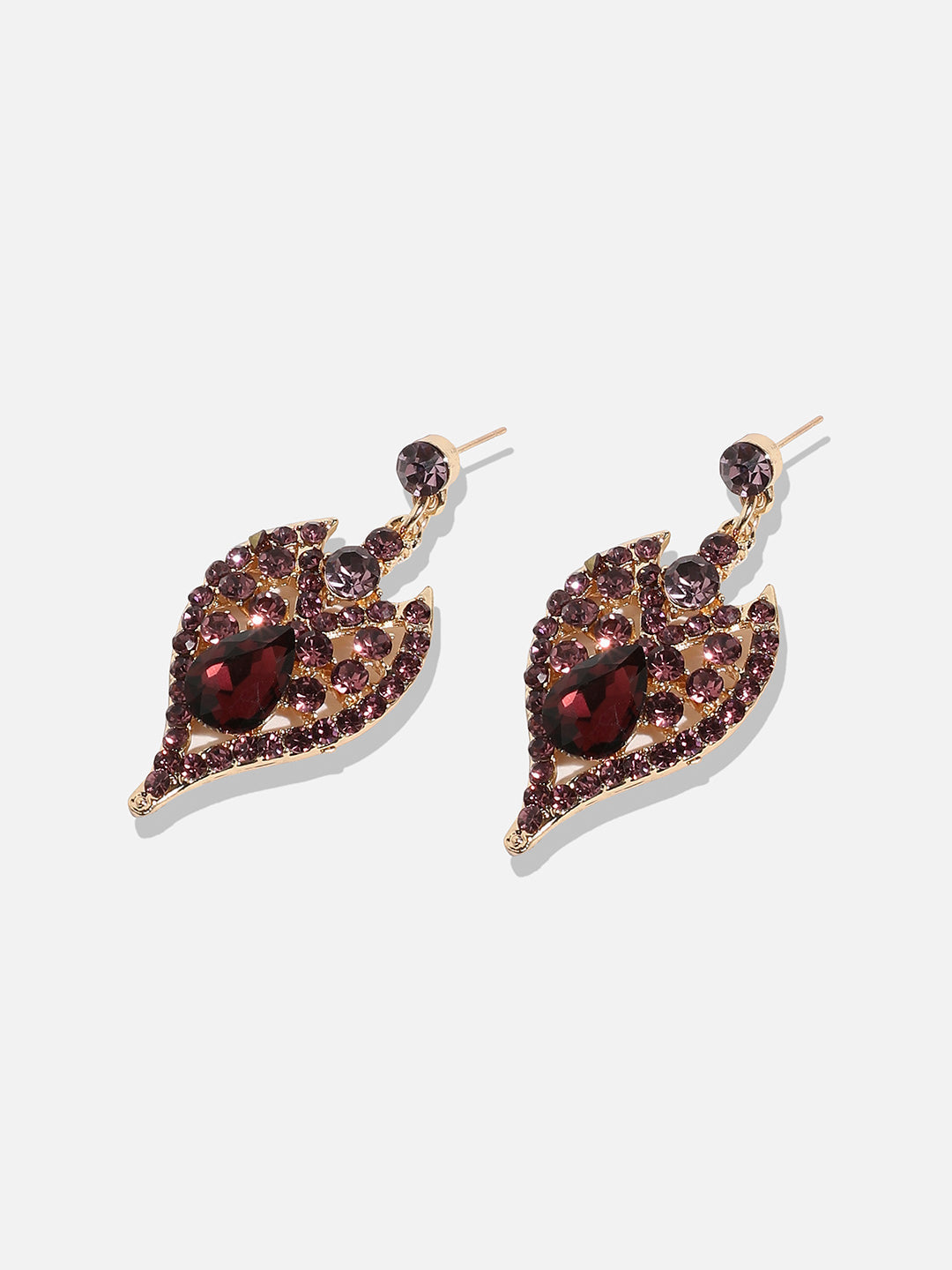 Gold-Plated Stone-Studded Jewellery Set