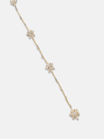 Gold Plated Artificial Stones Necklace