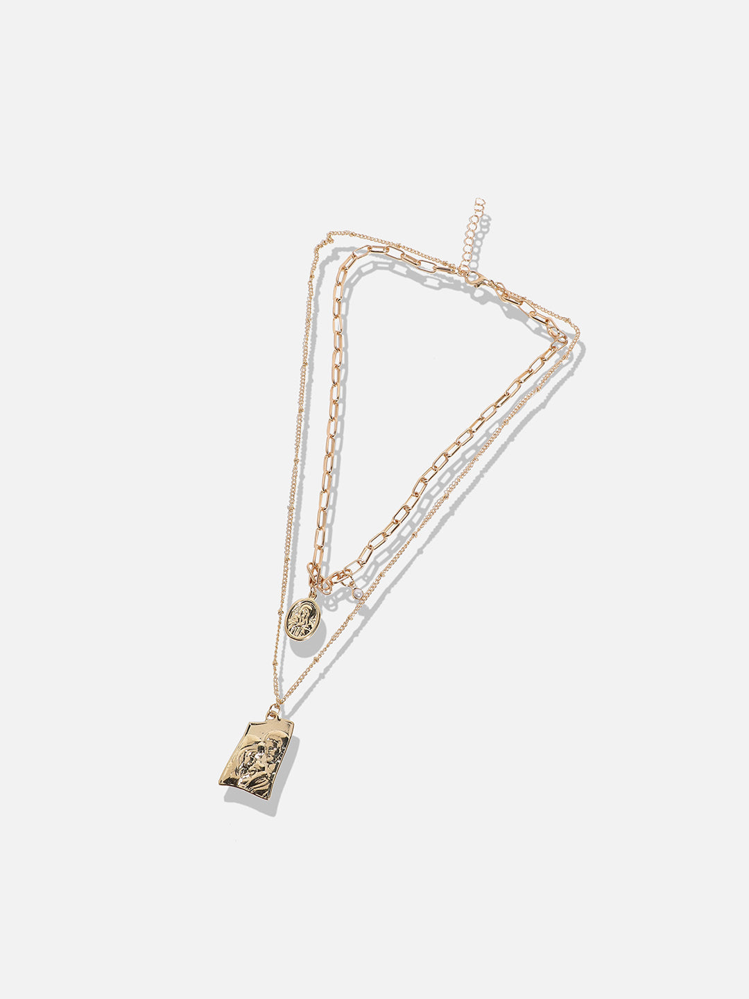 Gold-Plated Layered Necklace