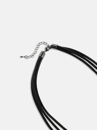 Silver-Plated Layered Necklace