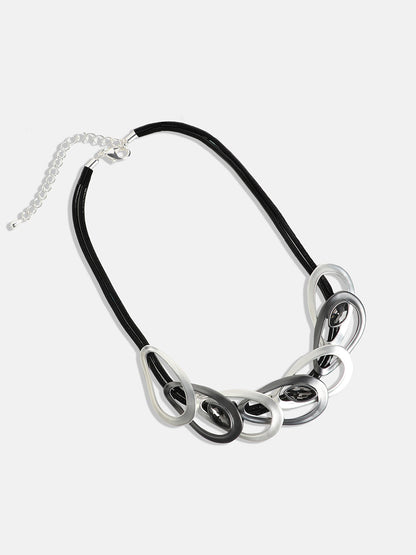 Stone-Studded Statement Necklace