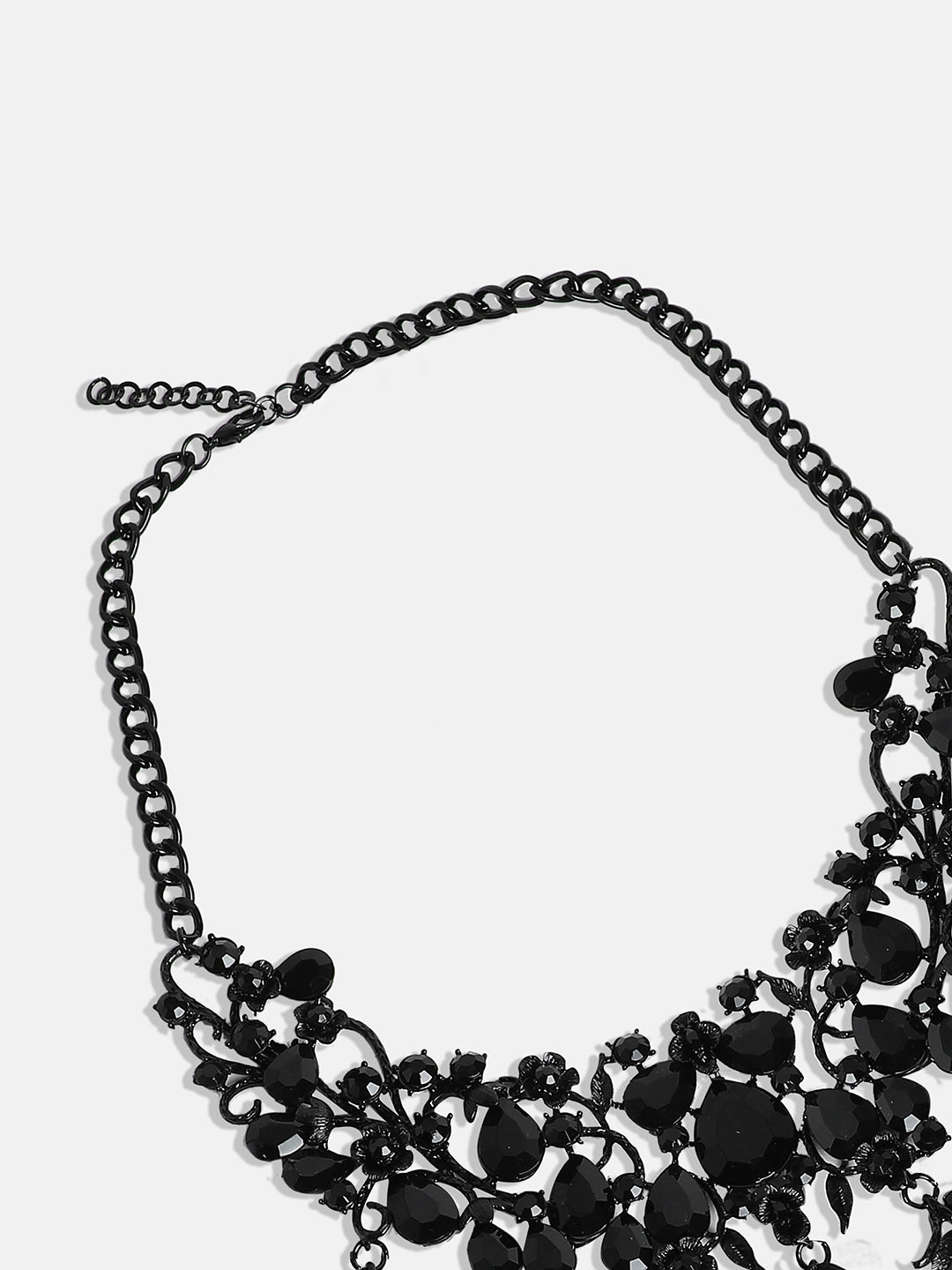 Stone-Studded Statement Necklace