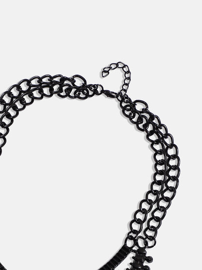 Minimal Crystal Necklace