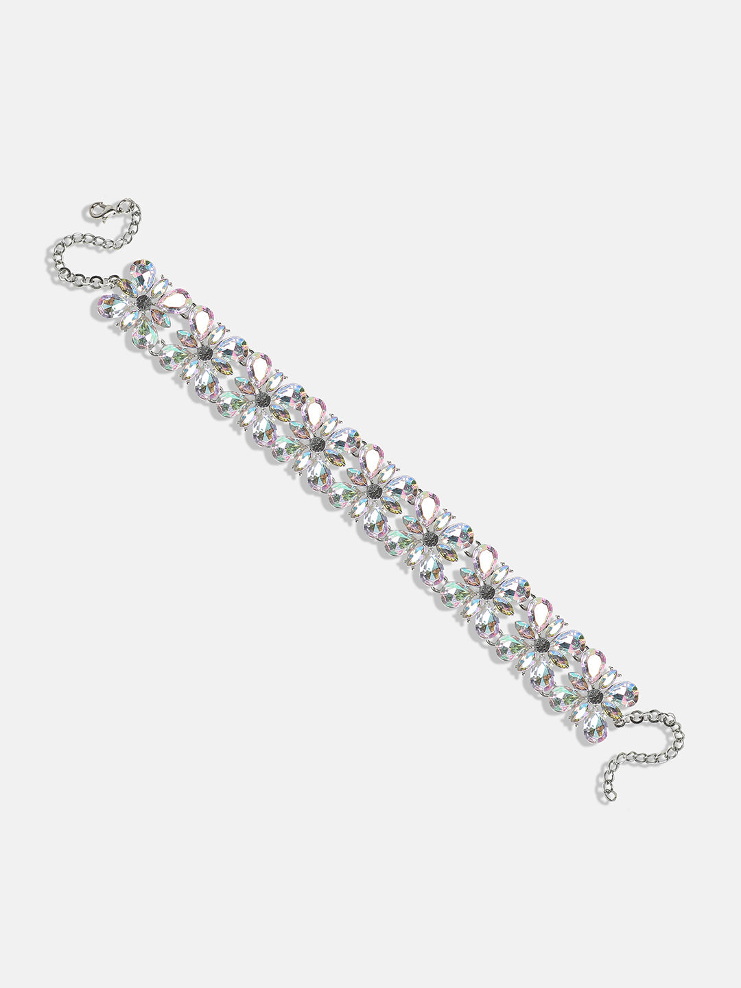 Silver-Plated Choker Necklace