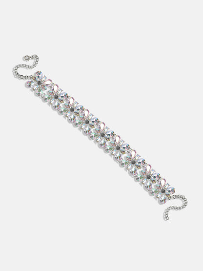 Silver-Plated Choker Necklace