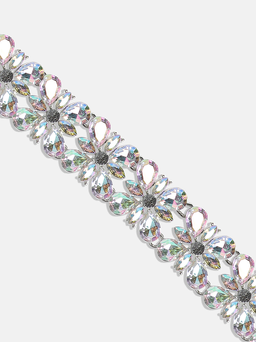 Silver-Plated Choker Necklace