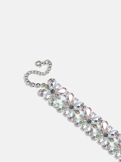 Silver-Plated Choker Necklace
