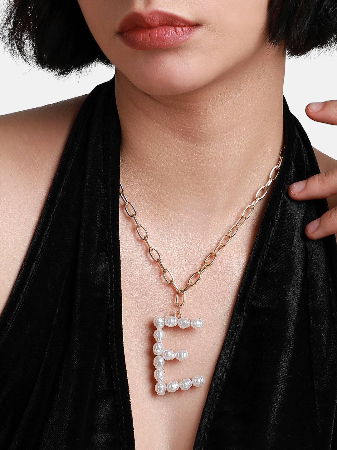 Gold-Plated Beaded Chain