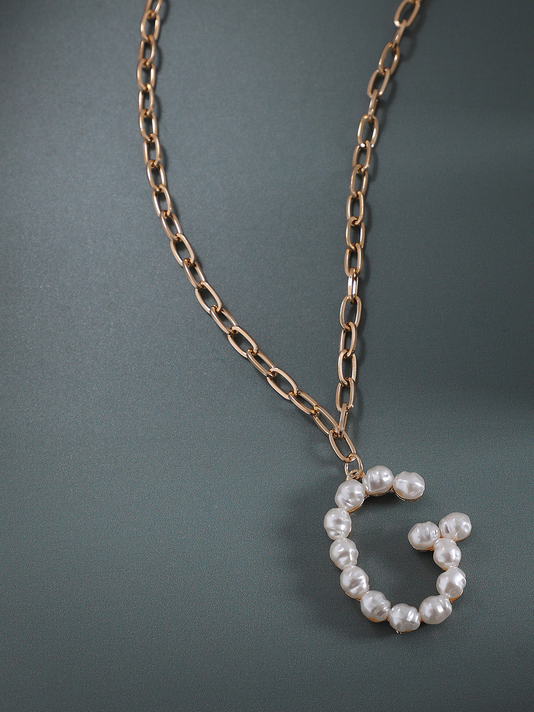 Gold Plated Pearls Beaded Chain