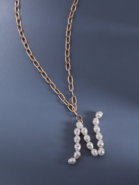 Pearls Minimal Necklace
