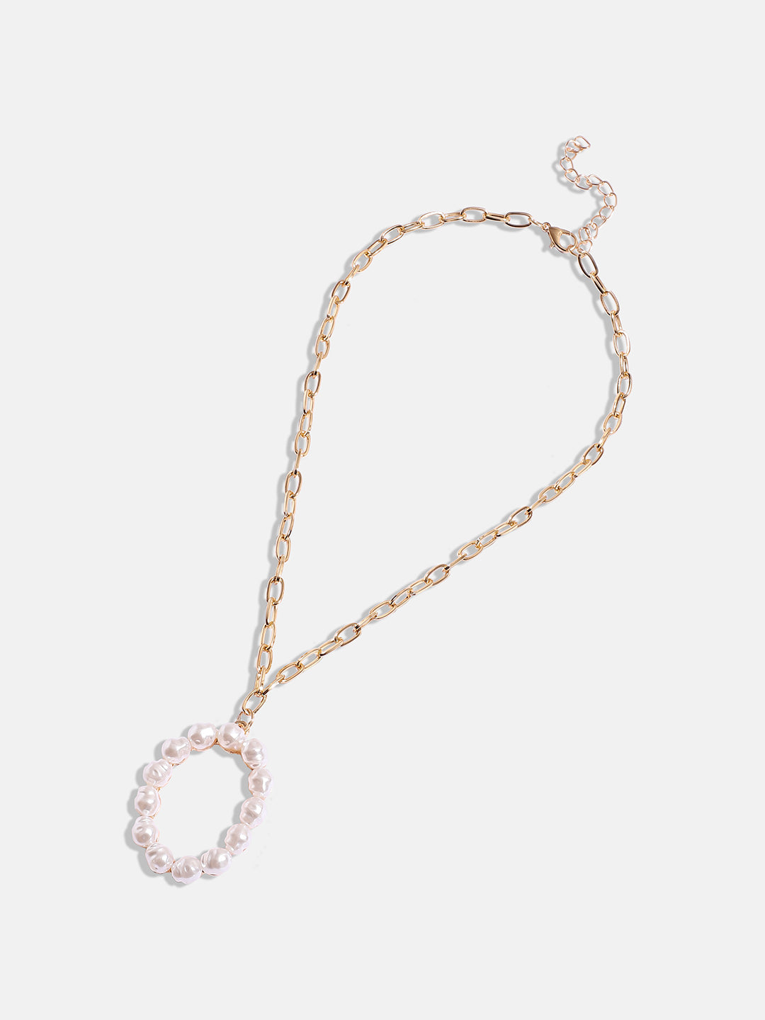 Gold Plated Pearls Beaded Chain