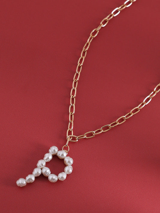 Gold-Plated Beaded Chain