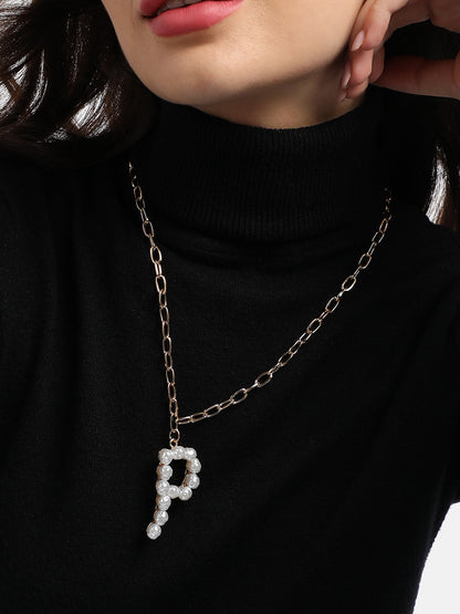 Gold-Plated Beaded Chain
