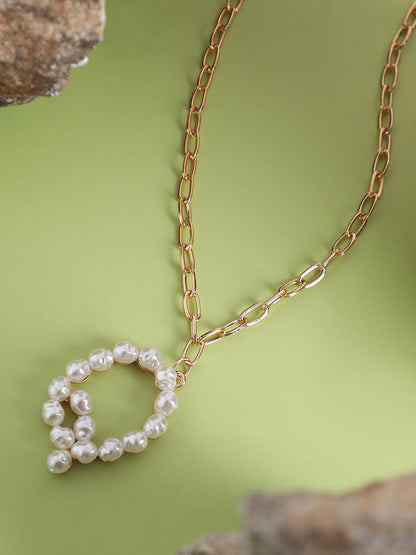 Gold-Plated Beaded Chain