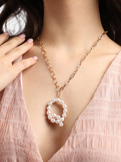 Gold-Plated Beaded Chain