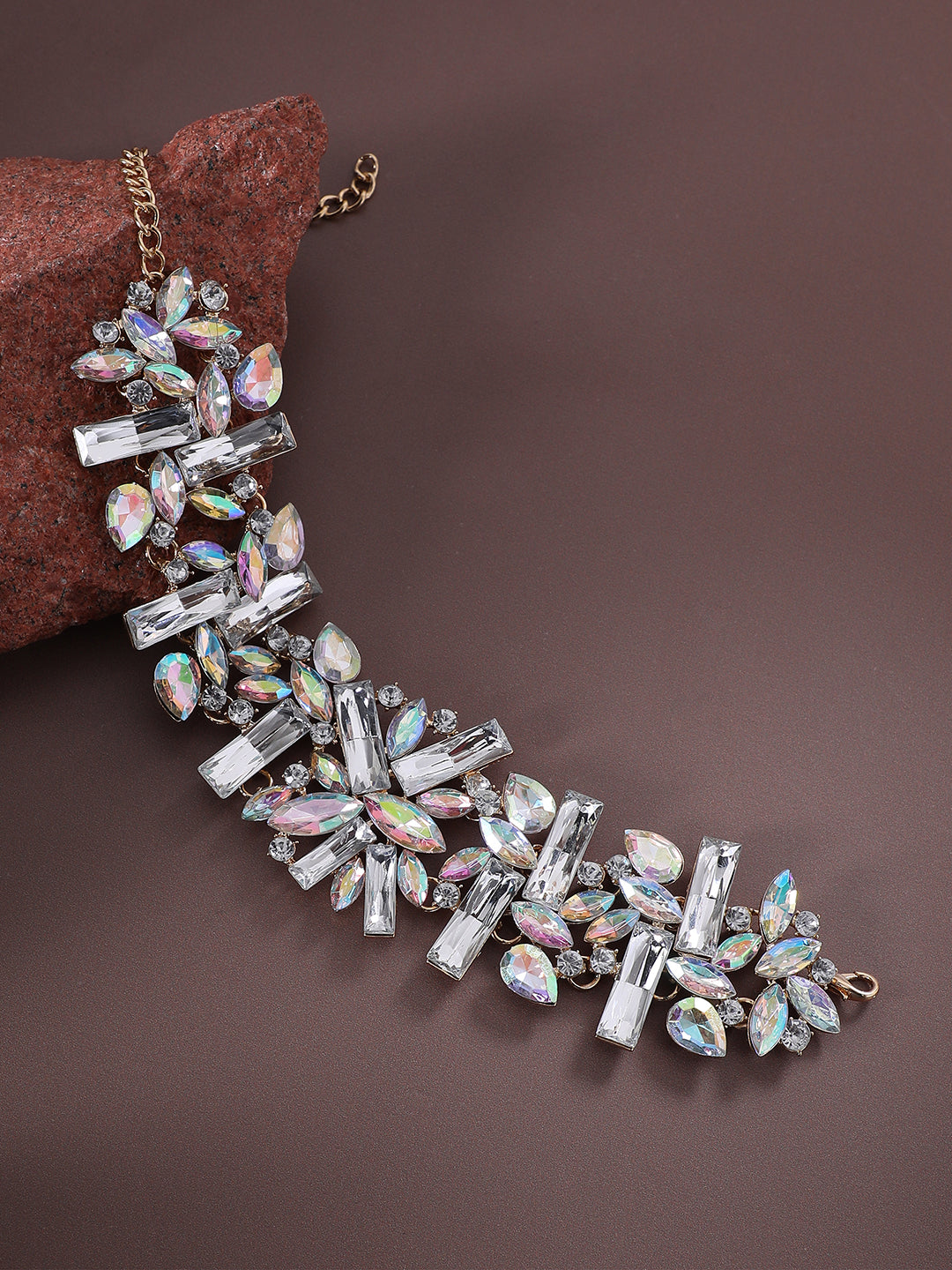 Gold-Plated Choker Necklace