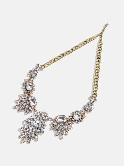 Gold Plated Stone Studded Choker Necklace