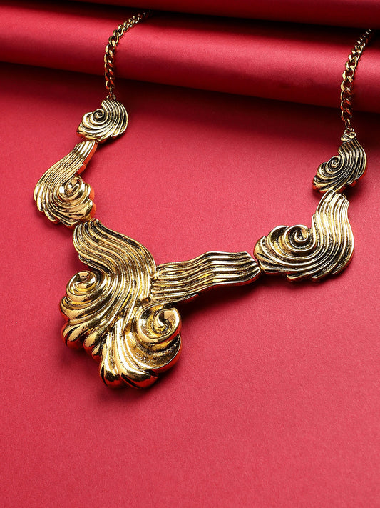 Gold Plated Choker Necklace