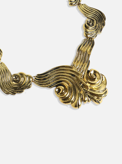 Gold Plated Choker Necklace