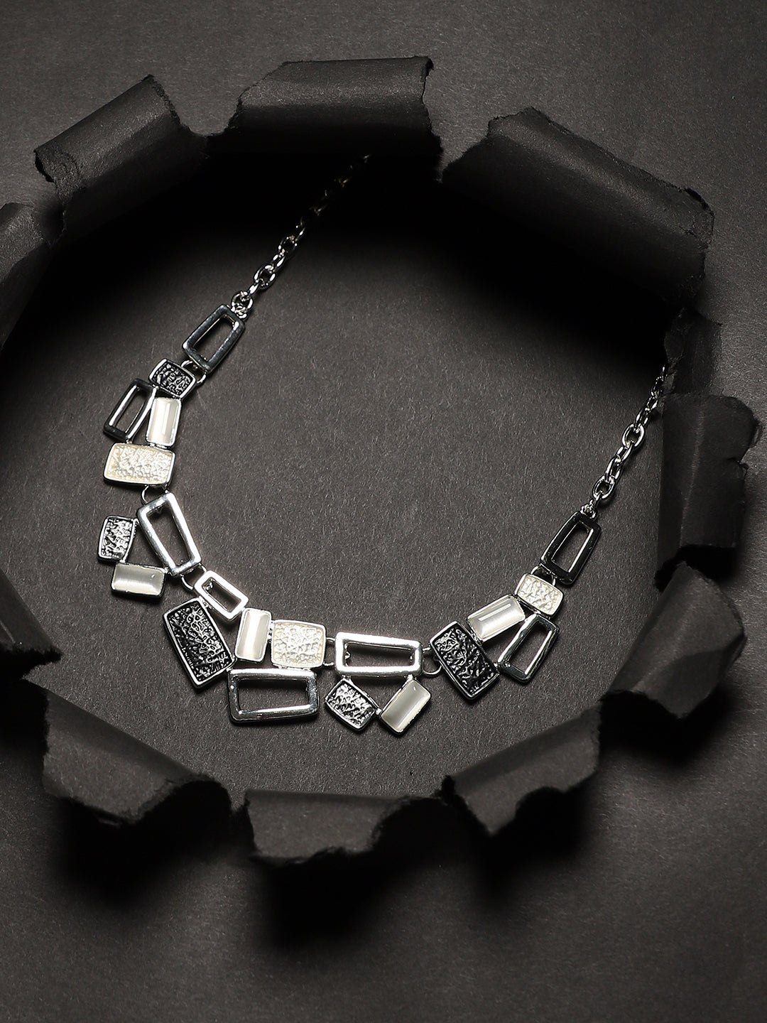 Silver Plated Choker Necklace
