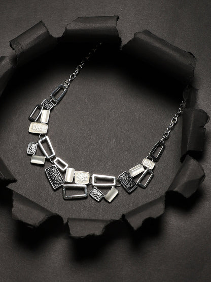 Silver Plated Choker Necklace
