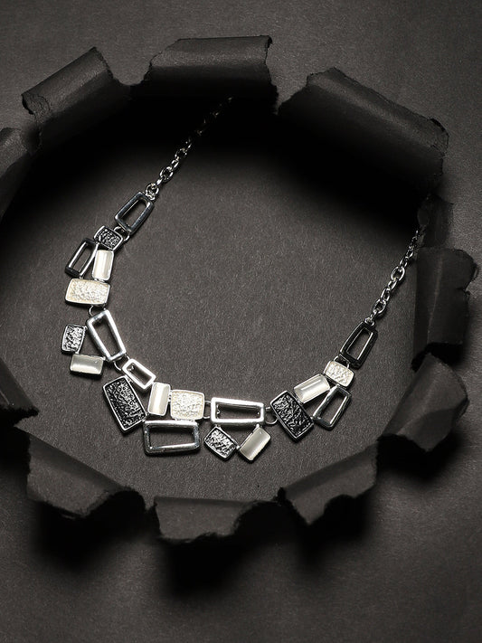 Silver Plated Choker Necklace
