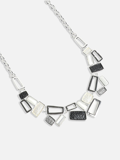 Silver Plated Choker Necklace