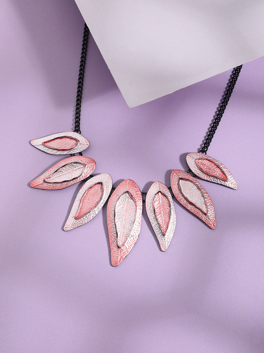 Leaf Shaped Statment Necklace