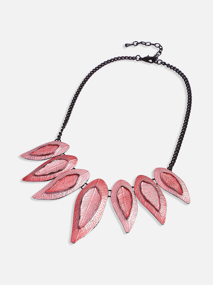 Leaf Shaped Statment Necklace