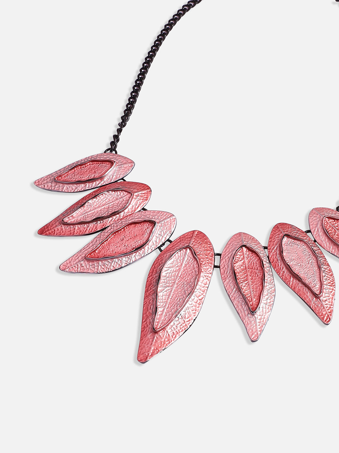 Leaf Shaped Statment Necklace