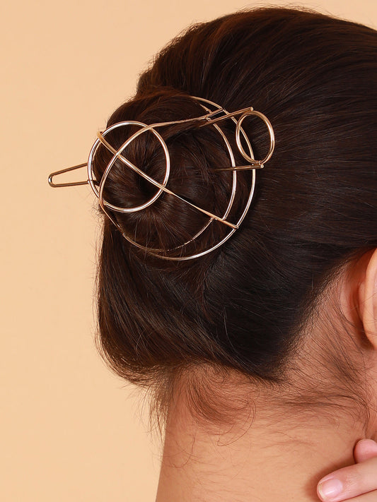 The Cylindre Hair Pin - California Gold-SOHIPN6265