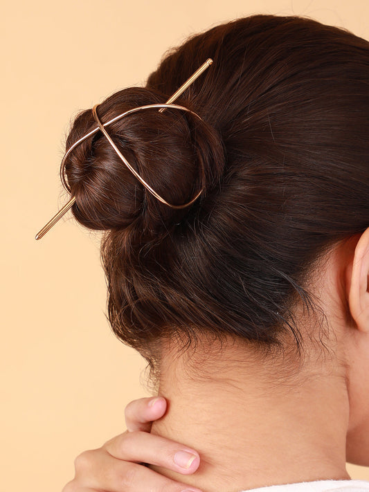 The Wrap Hair Pin - California Gold-SOHIPN6266