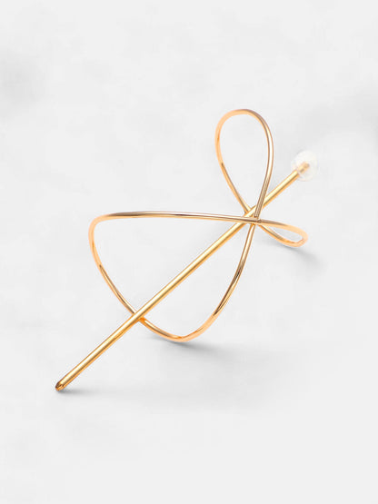 The Wrap Hair Pin - California Gold-SOHIPN6266
