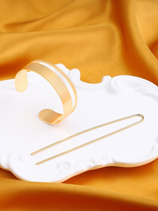 The Krete Hair Pin - California Gold-SOHIPN6267