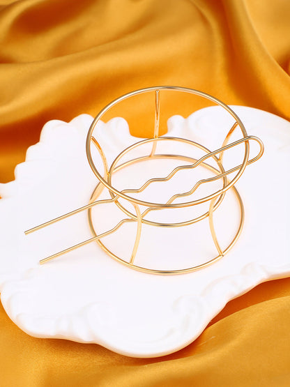 The Cuff Hair Pin - California Gold-SOHIPN6268