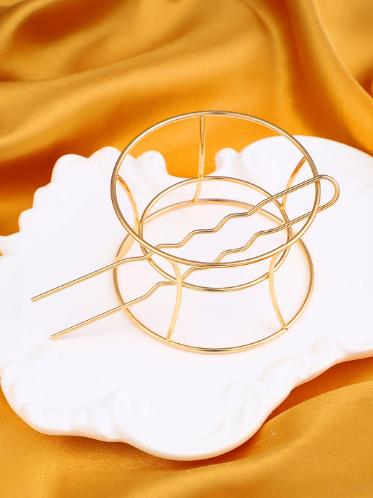 The Cuff Hair Pin - California Gold-SOHIPN6268