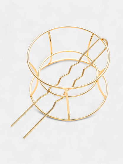 The Cuff Hair Pin - California Gold-SOHIPN6268