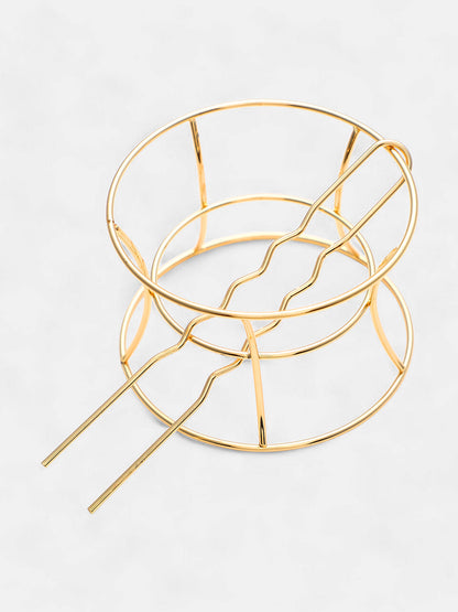 The Cuff Hair Pin - California Gold-SOHIPN6268