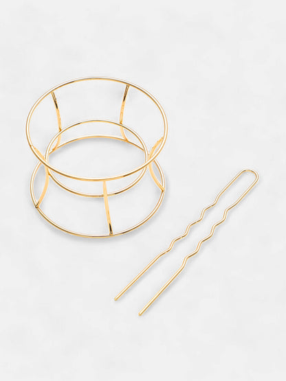 The Cuff Hair Pin - California Gold-SOHIPN6268