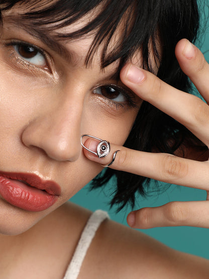 Set Of 4 Gold-Plated Rings