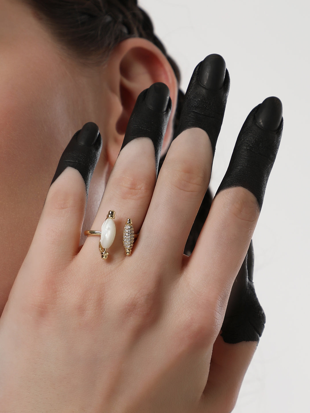 The Romantics Finger Ring - California Gold-SOHIRG6092