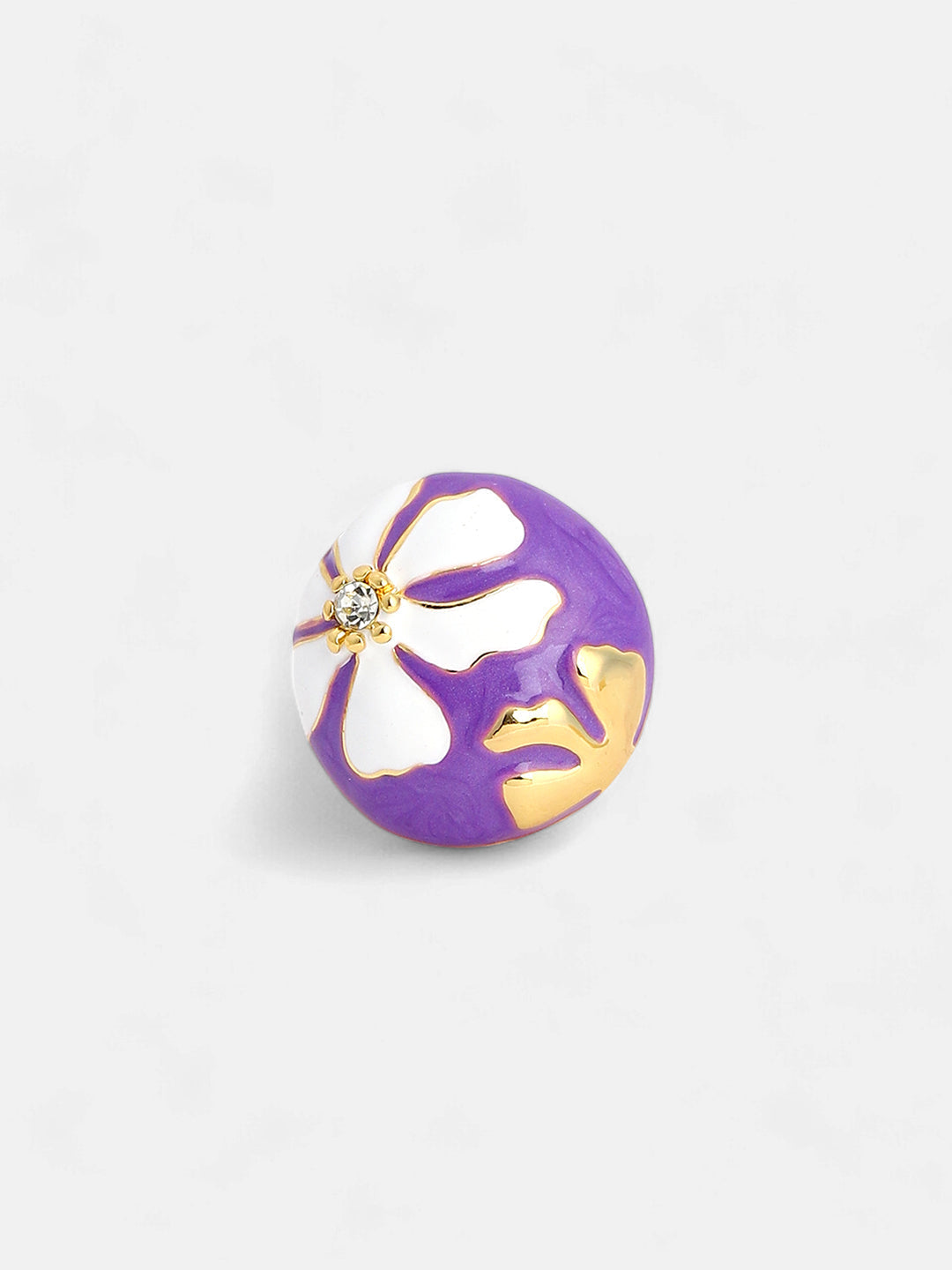 The Hana Statement Ring - Lavender-SOHIRG6096