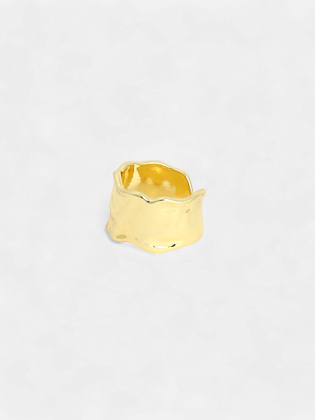 The Dented Pinky Ring - California Gold-SOHIRG6101