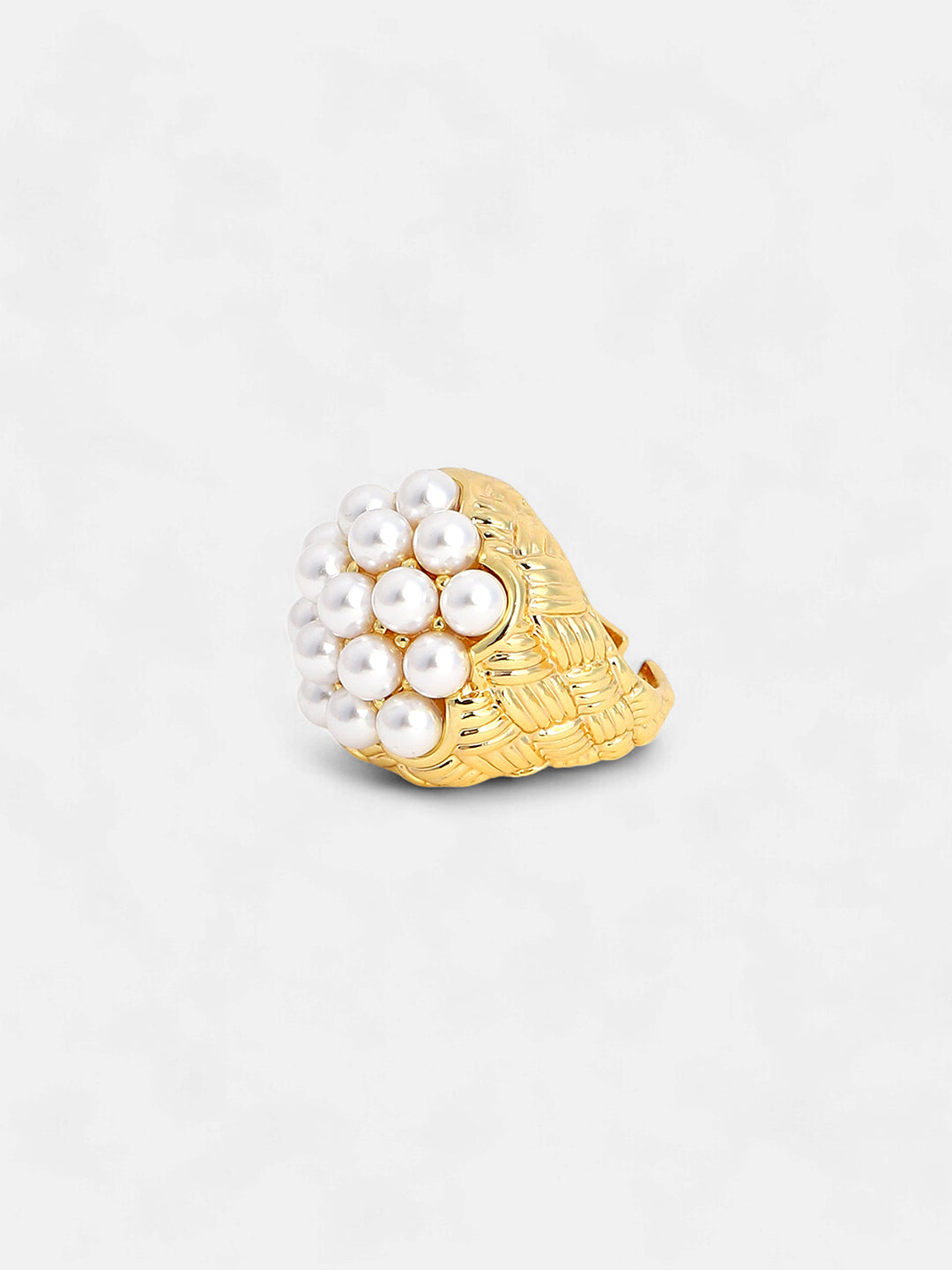 The Elizabethan Statement Ring - Daisy White-SOHIRG6102