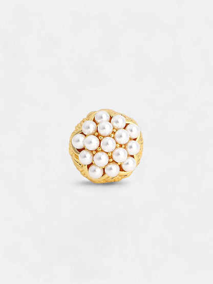 The Elizabethan Statement Ring - Daisy White-SOHIRG6102