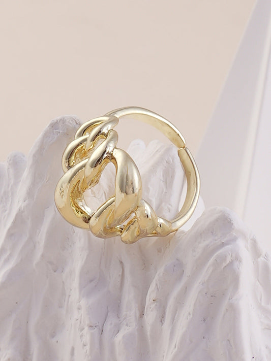 The Small Link Statement Ring - California Gold-SOHIRG6103