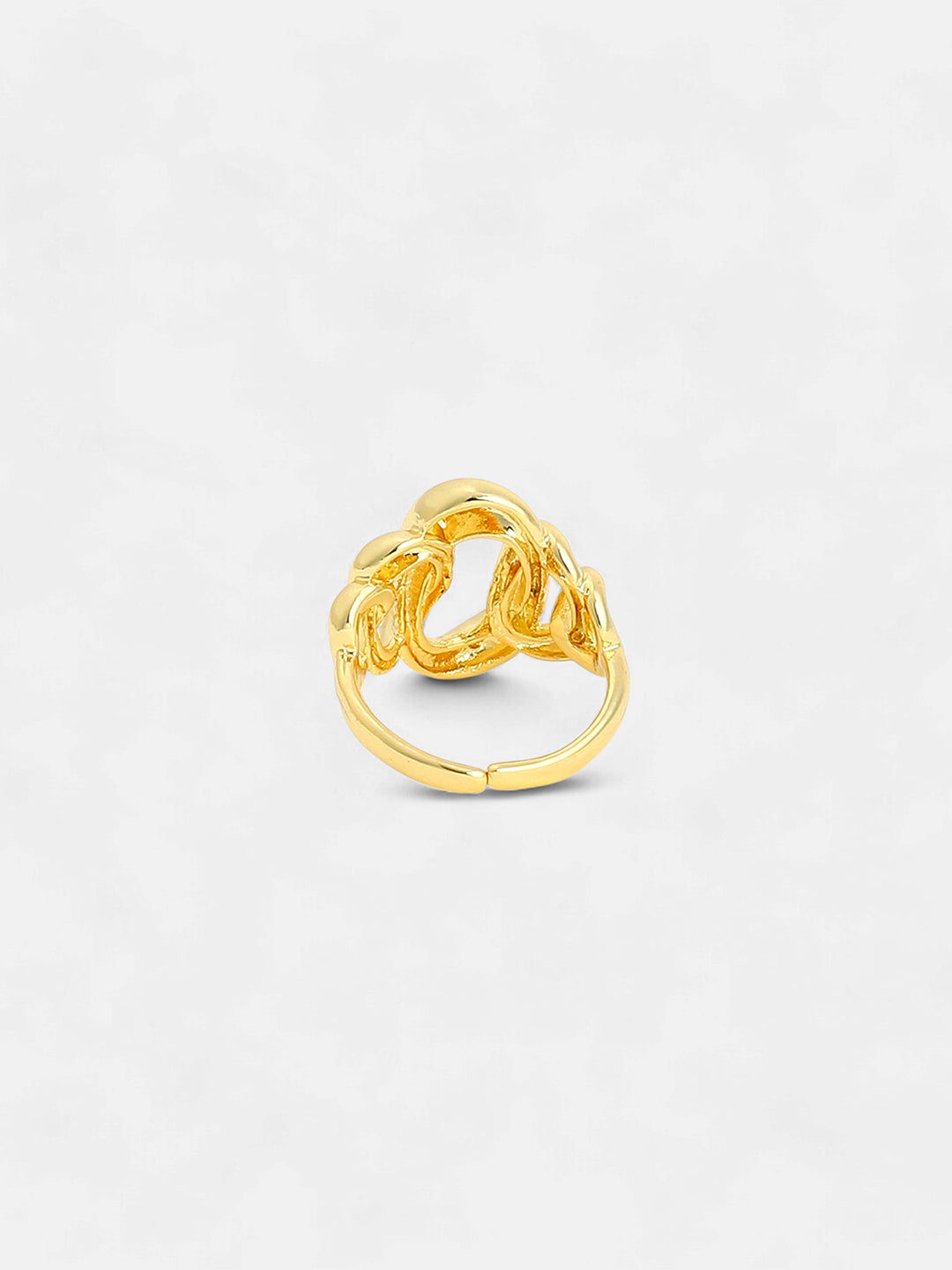 The Small Link Statement Ring - California Gold-SOHIRG6103