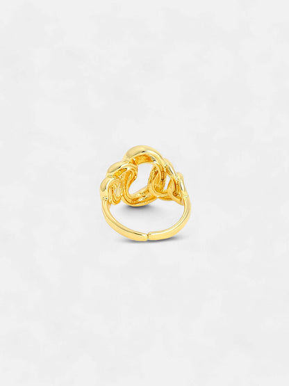 The Small Link Statement Ring - California Gold-SOHIRG6103