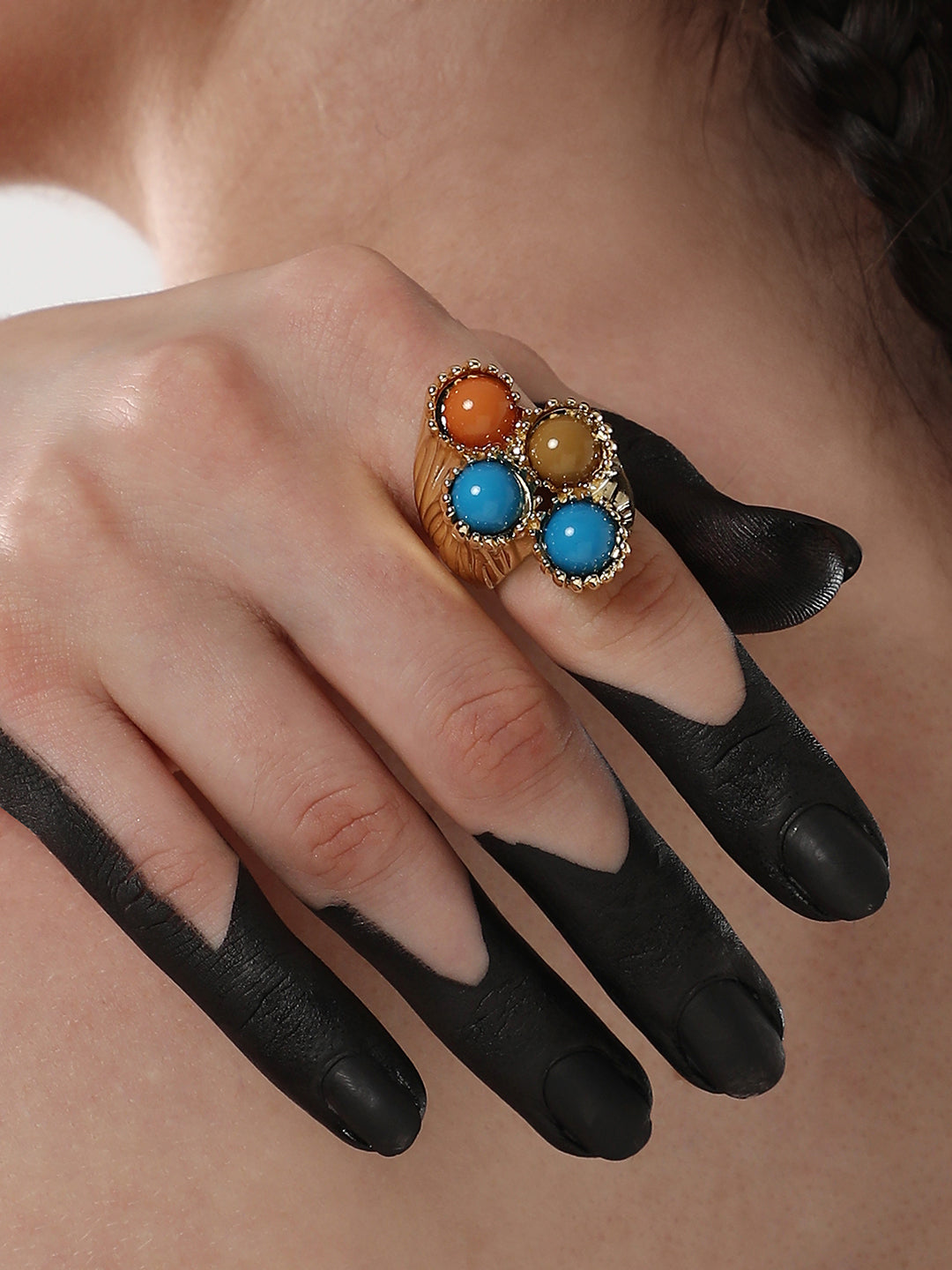 The Regalis Statement Ring - California Gold-SOHIRG6111