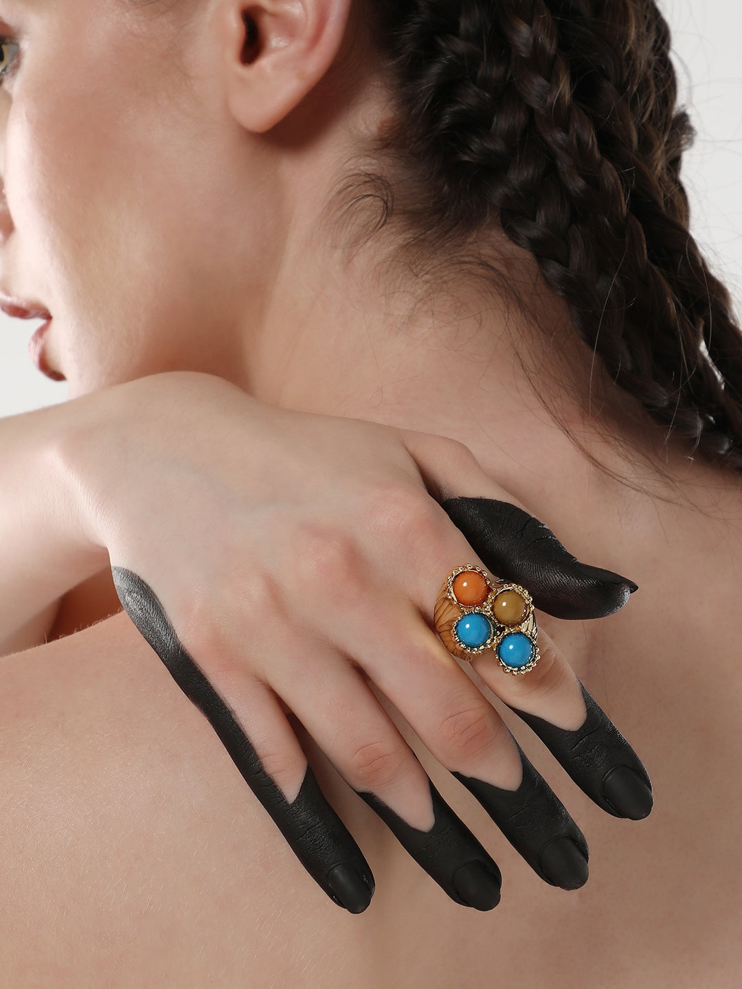 The Regalis Statement Ring - California Gold-SOHIRG6111